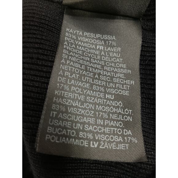 & Other Stories Black Fitted Mini Dress Size M - Picture 4 of 4